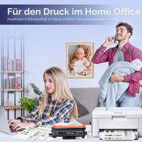 InkNI TN2510XL Kompatibilný toner pre Brother TN-2510XL TN2510, určený pre zariadenia HL-L2400DWE, HL-L2400DW, MFC-L2800DW, MFC-L2835DW, DCP-L2620DW, 4 ks, čierny 7