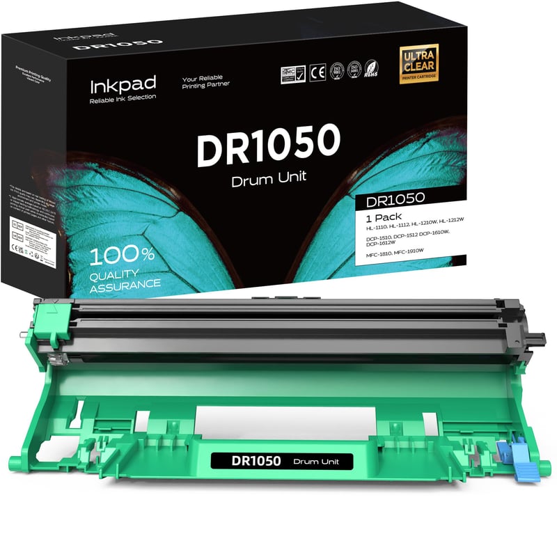 iNKPAD DR-1050 Kompatibilný valec pre Brother DR1050 bubnovú jednotku a toner TN-1050