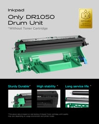 iNKPAD DR-1050 Kompatibilný valec pre Brother DR1050 bubnovú jednotku a toner TN-1050 2