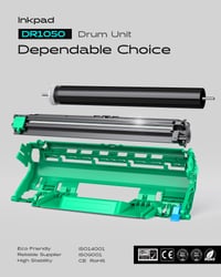 iNKPAD DR-1050 Kompatibilný valec pre Brother DR1050 bubnovú jednotku a toner TN-1050 4