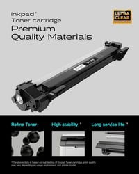 iNKPAD TN1050 Toner Cartridge Brother DCP-1612W HL-1210W MFC-1910W nyomtatóhoz, 2db fekete - TN1050 (2 Black) 4