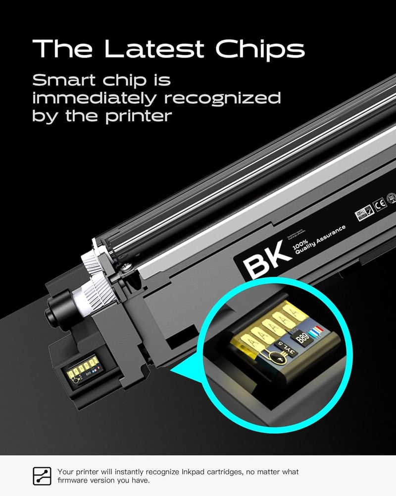 iNKPAD TN243 TN247 CMYK Toner Brother MFC-L3750CDW DCP-L3550CDW HL-L3210CW