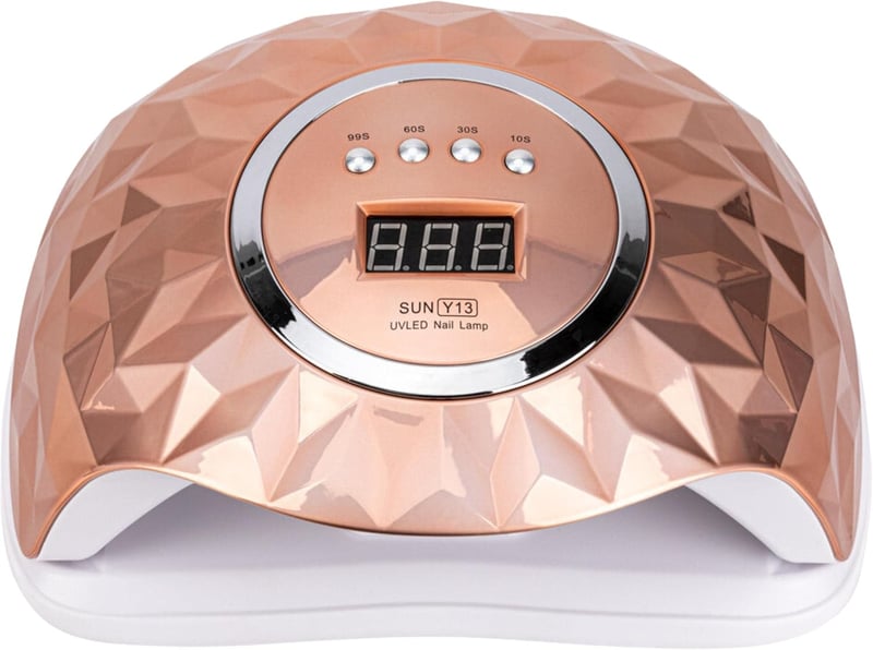 INLAQ 248W Dual UV/LED Körömlámpa LCD Kijelzővel és Mozgásérzékelővel