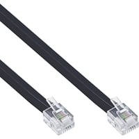 Modulárny telefónny kábel InLine 18848 RJ12 6P6C – 1 m 1