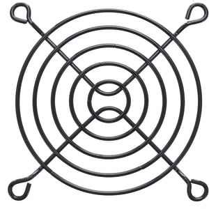 InLine 33378X Metalna rešetka za ventilator 80x80 mm - crna, dodatak za hlađenje