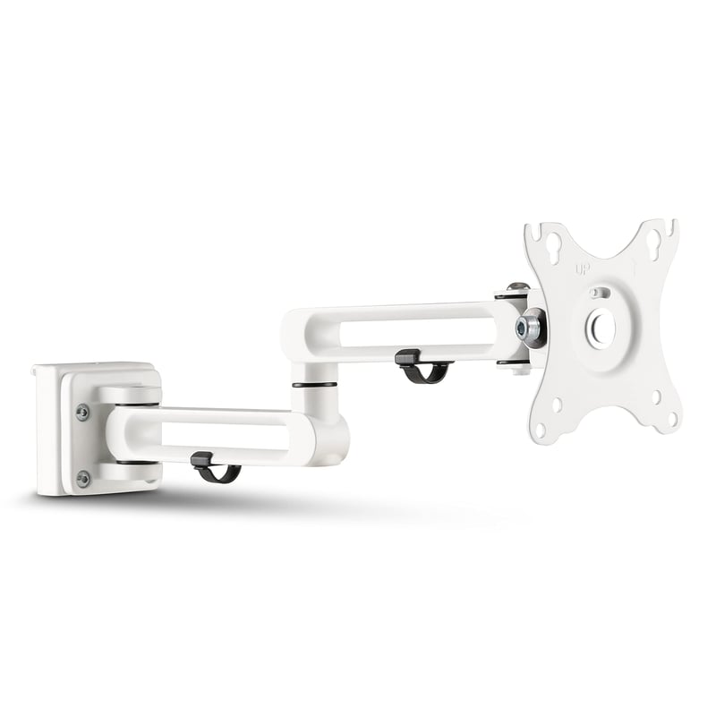 InLine Slatwall 23183B nosač za monitor, zidni/stolni, VESA 75/100 mm - bijeli