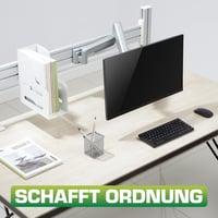InLine Slatwall Monitor tartó 17-32 colos képernyőhöz, VESA 75/100, fali és asztali rögzítés 5
