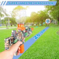 Innedu M4A1 Elektromos Gél Blaster - Kétmódú Játékfegyver 60.000 Gélgolyóval és Védőszemüveggel, 35m Hatótáv, 12+ Éveseknek 3