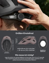 Cyklistická prilba InnerKing s LED svetlom, ľahká prilba na bicykel pre mužov a ženy, pre dospelých 6