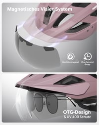 Cyklistická prilba InnerKing s LED svetlom, ľahká prilba na bicykel pre mužov a ženy, pre dospelých 4