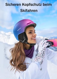 Snowboardová prilba InnerKing Síhelm s 360° nastavením veľkosti pre mužov a ženy 2