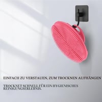 INNERNEED Silikónová kefa na telo a peeling do sprchy, ružová 6