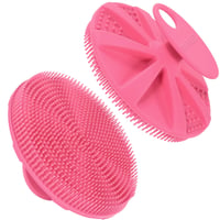 INNERNEED Silikónová kefa na telo a peeling do sprchy, ružová 1