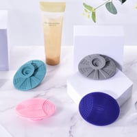Silikónová kefka na čistenie tváre INNERNEED, 4 ks – manuálna čistiaca kefka s jemnými štetinami na odstraňovanie čiernych bodiek, materiál v potravinárskej kvalite 6