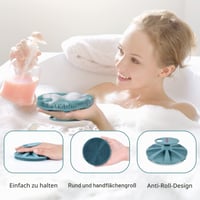 INNERNEED Silikónová kefka na telo do sprchy, jemný materiál potravinárskej kvality, 2-balenie 3