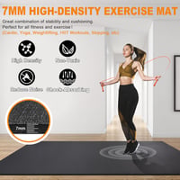 innhom Fitness Alátét Csúszásmentes Edzőpad Futópad Védőszőnyeg 4