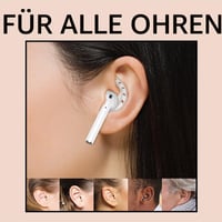 innoGadgets EarHooks háčiky na AirPods a EarPods so silikónovým držiakom a remienkom, 2 ks, biele 6