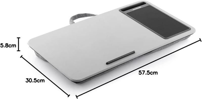 InnovaGoods Laptop Asztal XL Ülőpárnával Ergonomikus Munka és Tanuláshoz