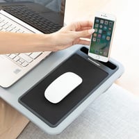 InnovaGoods Laptop Asztal XL Ülőpárnával Ergonomikus Munka és Tanuláshoz 5
