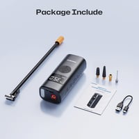 INNOVV P1 Hordozható Elektromos Pumpa 150 PSI - Digitális Nyomásmérővel és Vészvilágítással - Autó, Kerékpár, Motor Gumiabroncs Felfújó 9