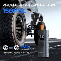 INNOVV P1 Hordozható Elektromos Pumpa 150 PSI - Digitális Nyomásmérővel és Vészvilágítással - Autó, Kerékpár, Motor Gumiabroncs Felfújó 2