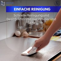 INOXLM Planșetă și Blat de Lucru din Oțel Inoxidabil – 50x50 cm, cu Margine de 2 cm – Pentru Bucătării Profesionale, Baruri și Restaurante 6
