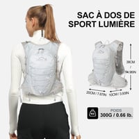 INOXTO 5L Könnyű Hidratációs Hátizsák Túrázáshoz Kerékpározáshoz Maratonfutáshoz Unisex 5