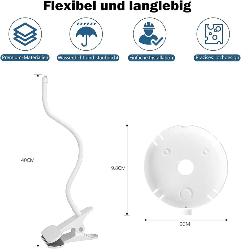 inRobert Philips Avent SCD843/26 SCD833/26 SCD630/26 Baby Monitor Tartó Klip