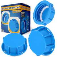 Instalguru plastični čep s navojnim adapterom S60x6 za IBC spremnike - poklopac spremnika i dodatna oprema za spremnike vode 1