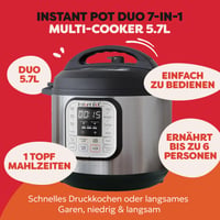 Instant Pot IP-DUO60 Programozható 7 az 1-ben Elektromos Kukta 5,7 L 1000 W 220 V 2
