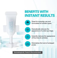 Instantly Ageless Ránctalanító Szérum 25 Ampulla - Azonnali Hatású Bőrfiatalító Kezelés Puffadás Ellen, Minden Bőrtípusra, Rózsa Illattal 6