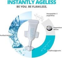 Instantly Ageless Ránctalanító Szérum 25 Ampulla - Azonnali Hatású Bőrfiatalító Kezelés Puffadás Ellen, Minden Bőrtípusra, Rózsa Illattal 3