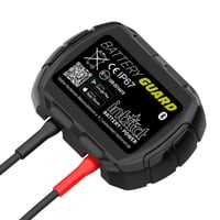 Bluetooth monitor batérie intAct Battery-Guard pre 12V olovené a lítiové (LiFePO4) batérie, pre mokré, EFB, AGM, gélové akumulátory, s bezplatnou aplikáciou, čierna 1