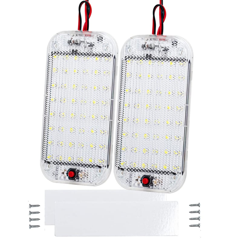 Intckwan 12-85V LED unutarnje svjetlo s 48 LED dioda - 2 kom.