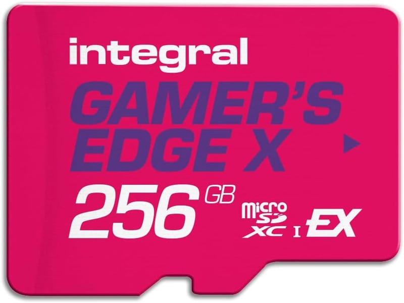 Card microSD Express Integral Gamer's Edge X pentru Switch 2, 890 MB/s - 256 GB