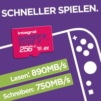 Card microSD Express Integral Gamer's Edge X pentru Switch 2, 890 MB/s - 256 GB 3