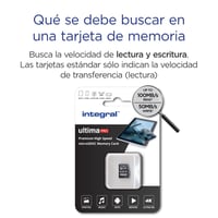 Pamäťová karta Integral 256GB microSD 4K Video Premium vysokorýchlostná SDXC, čítanie 100MB/s, zápis 50MB/s, V30 C10 U3 UHS-I A1 pre smartfóny 4