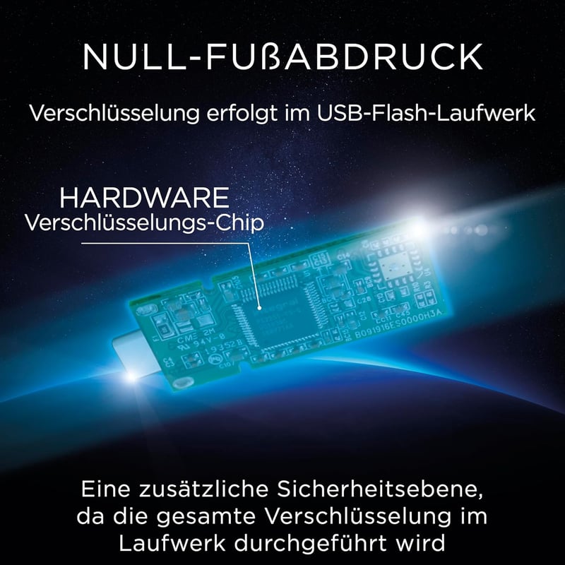 Integral 32GB Crypto-C Titkosított USB 3.2 Pendrive AES-256 Dupla Jelszavas Biztonság Mac PC Laptop - 32GB, Crypto 197 - C Dual Encrypted