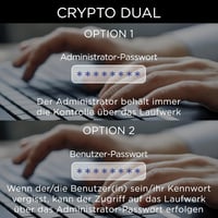 Integral 32GB Crypto-C Titkosított USB 3.2 Pendrive AES-256 Dupla Jelszavas Biztonság Mac PC Laptop - 32GB, Crypto 197 - C Dual Encrypted 7