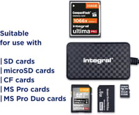 Integral 4 az 1-ben memóriakártya olvasó USB 3.0 és USB-C iPhone 15/16 MacBook iPad 2