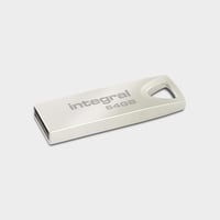 Integral 64GB USB 2.0 Flash Drive Arc fém tok kulcstartóval 1