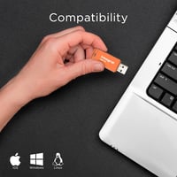 Integral Neon USB 3.0 64GB pendrive 3 darabos szett kék/sárga/narancs 3