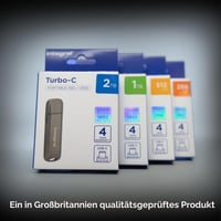 SSD Portabil Integral USSD Turbo-C 256 GB USB 3.2 Gen 2x2, Viteză Citire 2000 MB/s, Viteză Scriere 1300 MB/s, Carcasă Metalică din Aliaj de Zinc 7