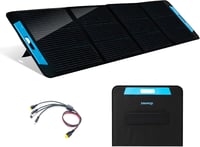 Intenergy 200W Összehajtható Napelem Panel - ETFE Felület, 1,1mm Ultravékony, IP65 Vízálló, 23,5% Hatékonyság, USB QC3.0 és Type-C, Kempinge 1