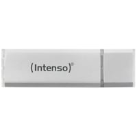 USB kľúč Intenso Alu Line 2.0 128 GB strieborný – Hliníkový kryt, 4 g, na kancelárske použitie a pre PC 1