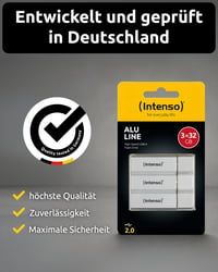Stick USB Intenso Alu Line 2.0 32 GB Argintiu - Pachet de 3 bucăți 8