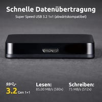 Hard disk extern Intenso Memory Case 1 TB (2,5 inchi, 5400 rpm, 8 MB cache, USB 3.0) negru 5