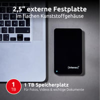 Hard disk extern Intenso Memory Case 1 TB (2,5 inchi, 5400 rpm, 8 MB cache, USB 3.0) negru 2