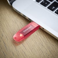 USB kľúč Intenso Rainbow Line 128 GB USB 2.0 – červený, rýchlosť čítania 28 MB/s, ľahký dizajn 2
