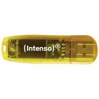 USB kľúč Intenso Rainbow Line 64 GB USB 2.0 - oranžový, rýchlosť čítania 28 MB/s, ľahké plastové puzdro 1